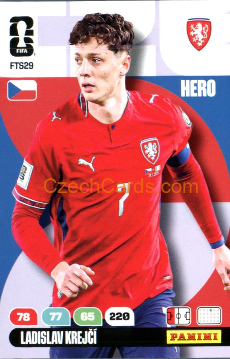 Ladislav Krejčí 2026 Panini FIFA World Cup #FTS29