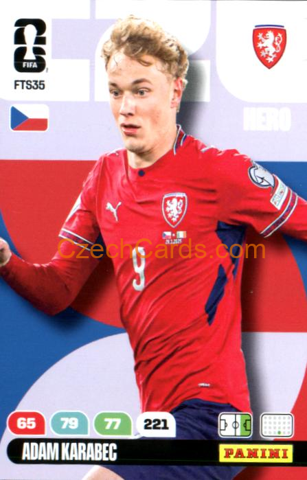 Adam Karabec 2026 Panini FIFA World Cup #FTS35