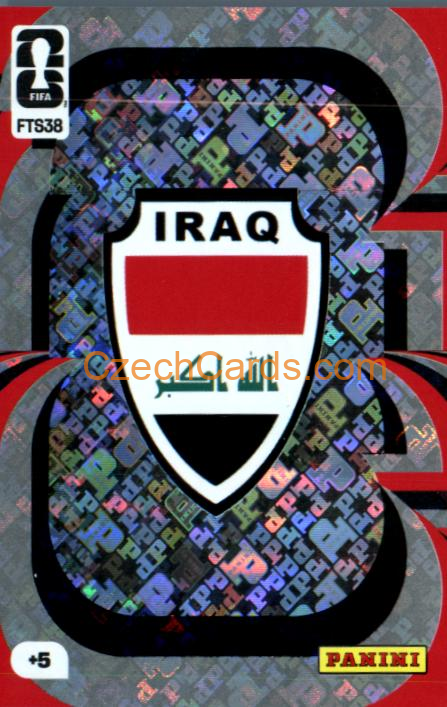 Team Crest Iraq 2026 Panini FIFA World Cup #FTS38