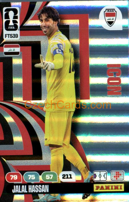 Jalal Hassan 2026 Panini FIFA World Cup #FTS39