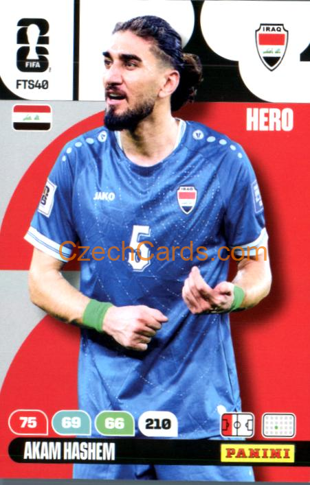Akam Hashem 2026 Panini FIFA World Cup #FTS40