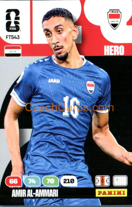 Amir Al-Amari 2026 Panini FIFA World Cup #FTS43