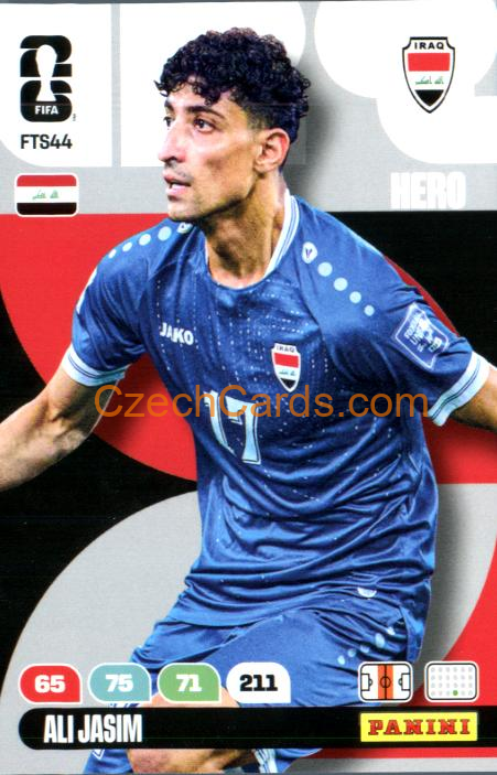 Ali Jasim 2026 Panini FIFA World Cup #FTS44