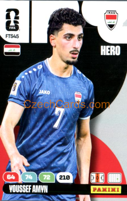 Youssef Amyn 2026 Panini FIFA World Cup #FTS45