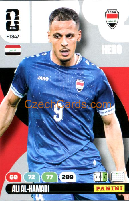 Ali Al-Hamadi 2026 Panini FIFA World Cup #FTS47