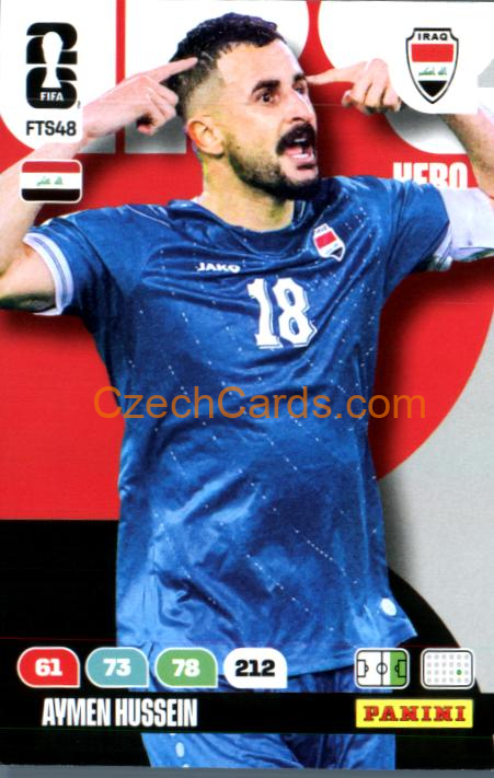 Aymen Hussein 2026 Panini FIFA World Cup #FTS48