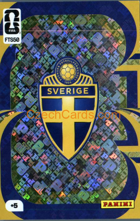 Team Crest Sweden 2026 Panini FIFA World Cup #FTS50