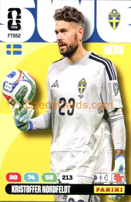 Kristoffer Nordfeldt 2026 Panini FIFA World Cup #FTS52