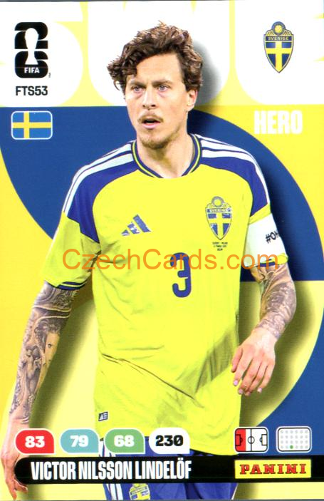 Victor Nilsson Lindelöf 2026 Panini FIFA World Cup #FTS53