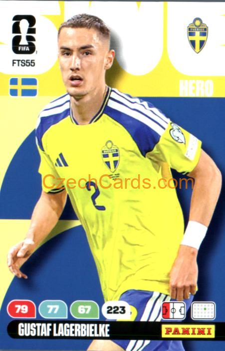Gustaf Lagerbielke 2026 Panini FIFA World Cup #FTS55