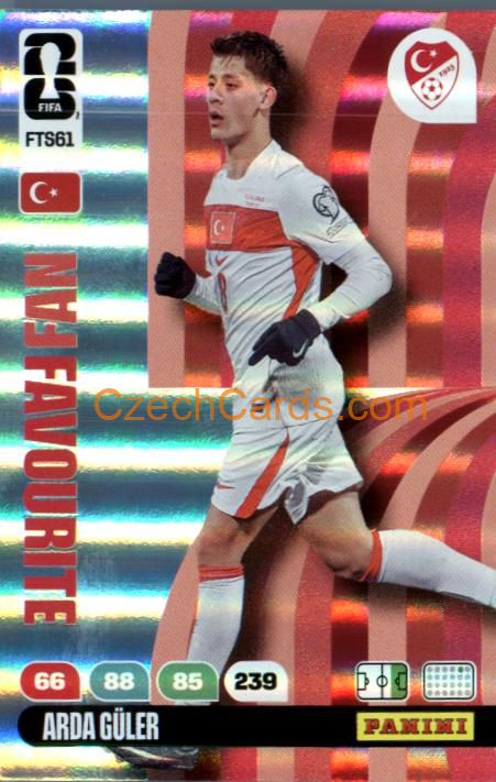Arda Guler 2026 Panini FIFA World Cup #FTS61