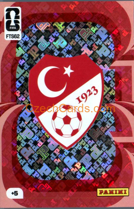 Team Crest Turkey 2026 Panini FIFA World Cup #FTS62