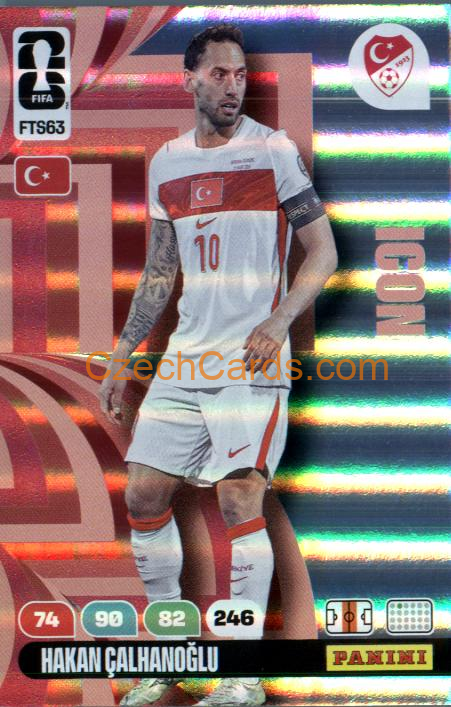 Hakan Calhanoglu 2026 Panini FIFA World Cup #FTS63