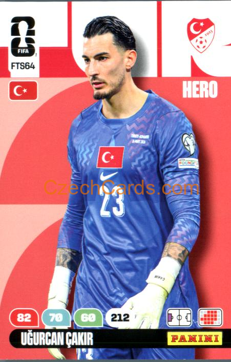 Ugurcan Cakir 2026 Panini FIFA World Cup #FTS63