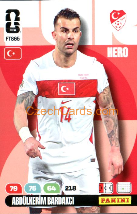 Abdulkerim Bardakci 2026 Panini FIFA World Cup #FTS64