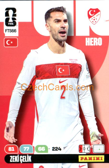 Zeki Celik 2026 Panini FIFA World Cup #FTS65