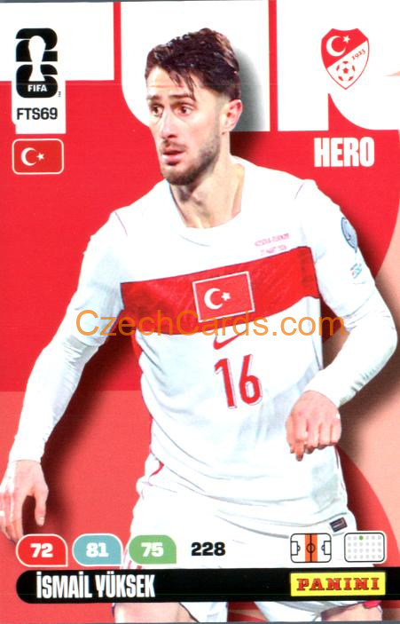 Ismail Yuksek 2026 Panini FIFA World Cup #FTS69