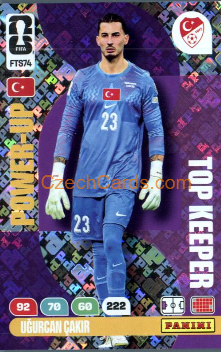 Ugurcan Cakir 2026 Panini FIFA World Cup #FTS74