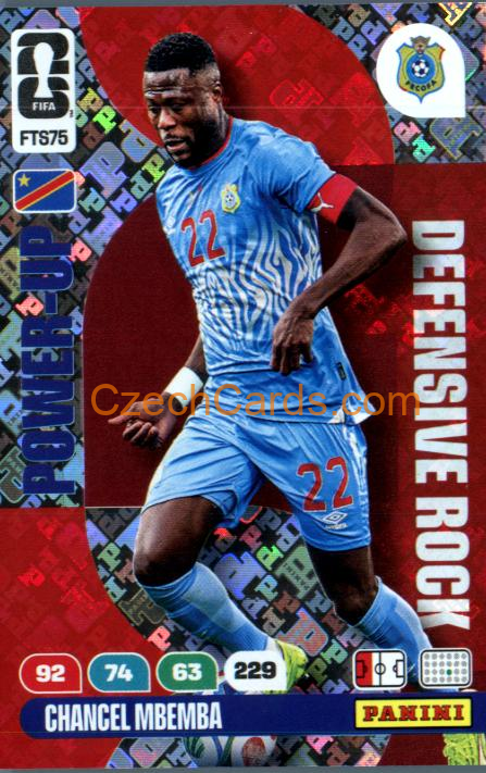 Chancel Mbemba 2026 Panini FIFA World Cup #FTS75