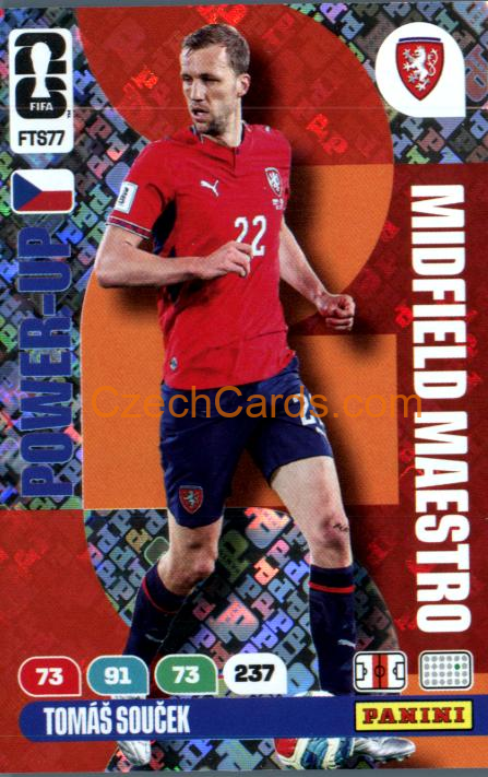 Tomáš Souček 2026 Panini FIFA World Cup #FTS77