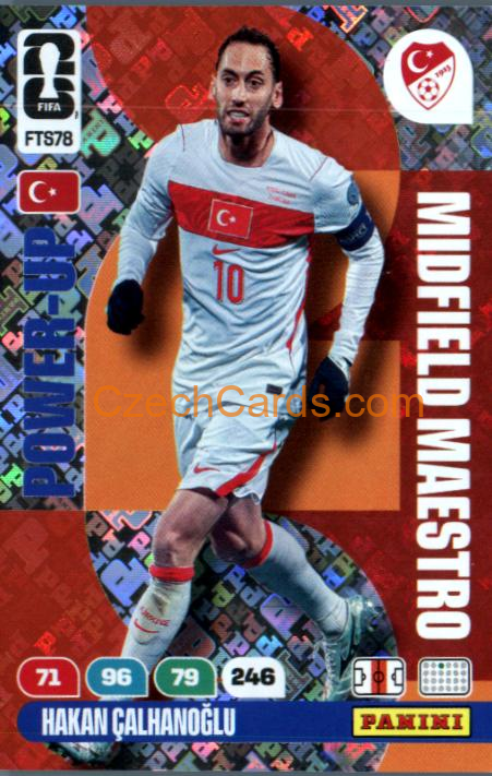 Hakan Calhanoglu 2026 Panini FIFA World Cup #FTS78