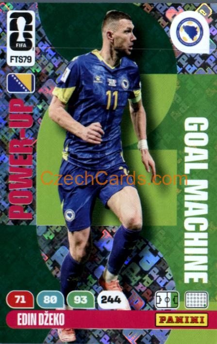 Edin Džeko 2026 Panini FIFA World Cup #FTS79