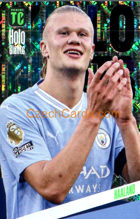 Erling Haaland 2024 Panini Top Class Holo Giants HG-EH