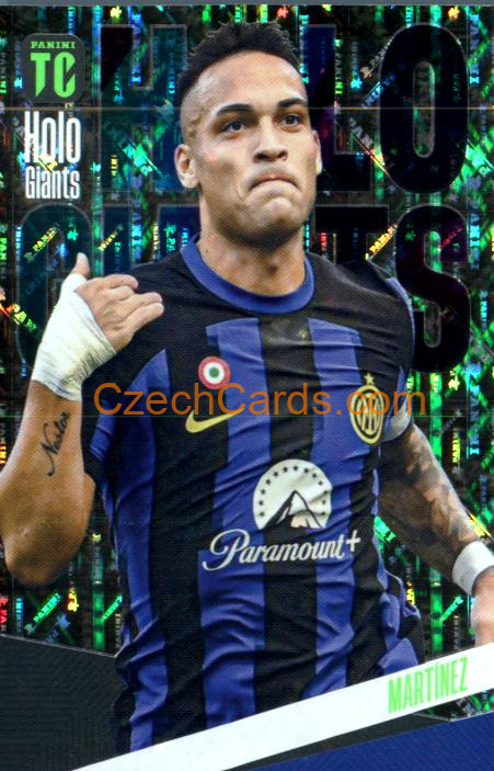 Lautaro Martinez 2024 Panini Top Class Holo Giants HG-LM