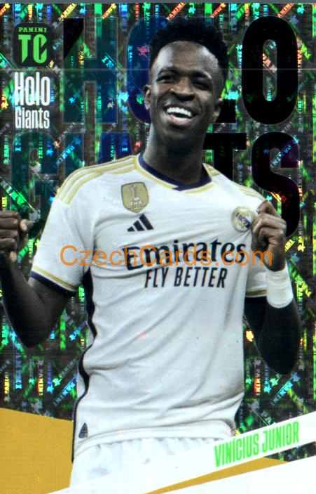 Vinicius Junior 2024 Panini Top Class Holo Giants HG-VJ