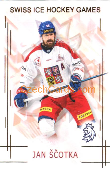 Jan Ščotka 2025/26 Real Cards xx/50 SHG-22