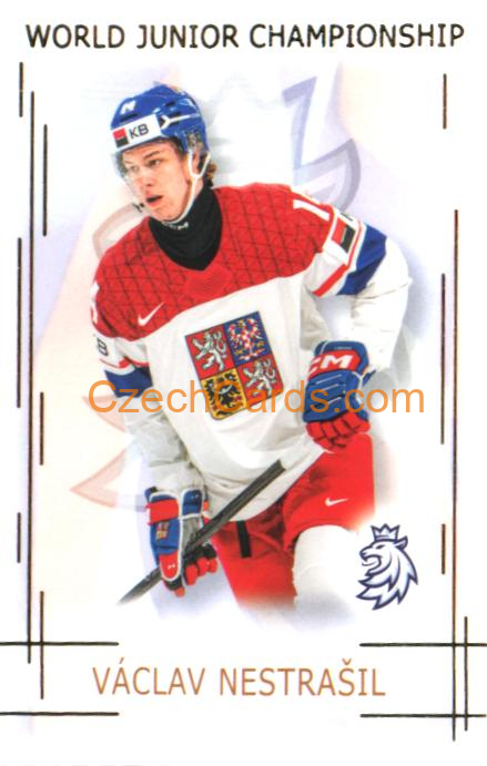 Václav Nestrašil 2025/26 Real Cards xx/50 U20-16