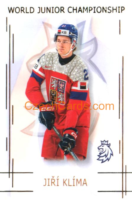 Jiří Klíma 2025/26 Real Cards xx/50 U20-11