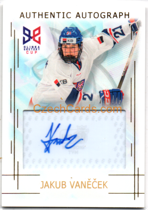 Jakub Vaněček 2025/26 Real Cards Autograph xx/14