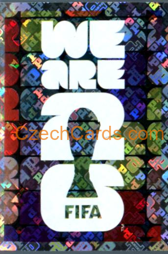 Official Slogan 2026 Panini World Cup Sticker Foil #FWC4