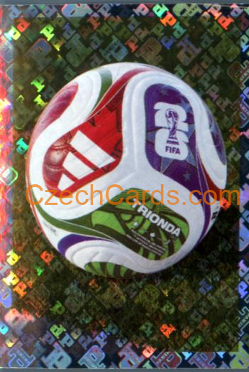Official Ball 2026 Panini World Cup Sticker Foil #FWC5