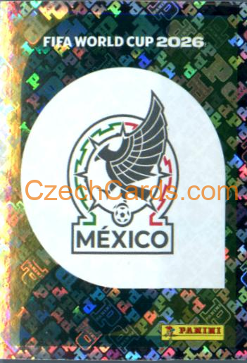 Emblem Mexico 2026 Panini World Cup Sticker #MEX1