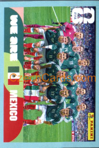 Team Photo Mexico 2026 Panini World Cup Sticker #MEX13