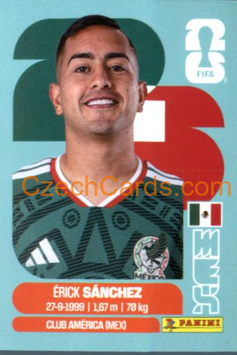 Érick Sánchez 2026 Panini World Cup Sticker #MEX14