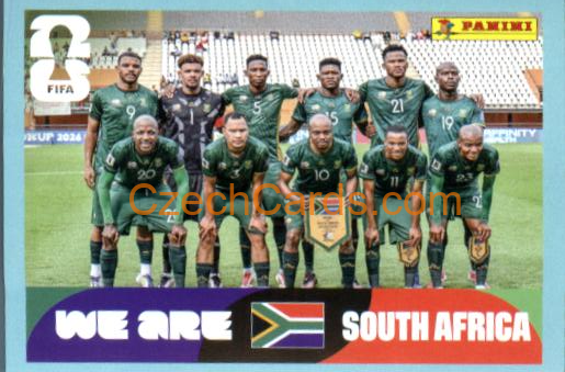 Team Photo 2026 Panini World Cup Sticker #RSA13
