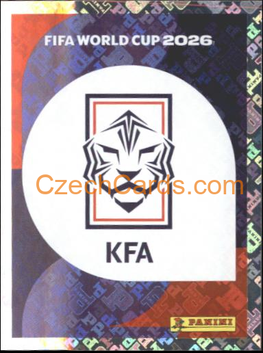 Emblem South Korea 2026 Panini World Cup Sticker #KOR1
