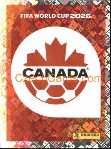 Emblem Canada 2026 Panini World Cup Sticker #CAN1