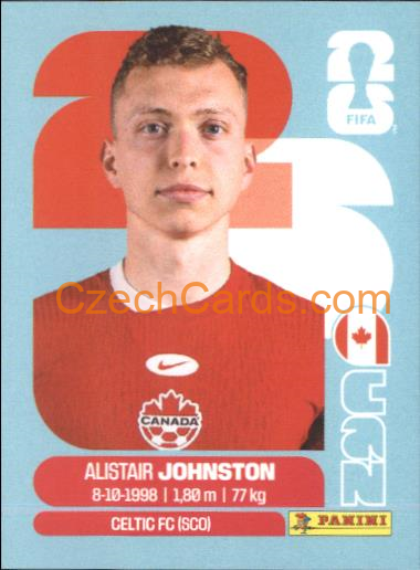 Alistair Johnston 2026 Panini World Cup Sticker #CAN4
