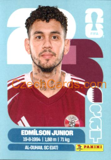 Edmilson Junior 2026 Panini World Cup Sticker #QAT17