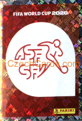 Emblem Switzerland 2026 Panini World Cup Sticker #SUI1