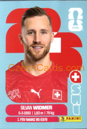 Silvan Widmer 2026 Panini World Cup Sticker #SUI8