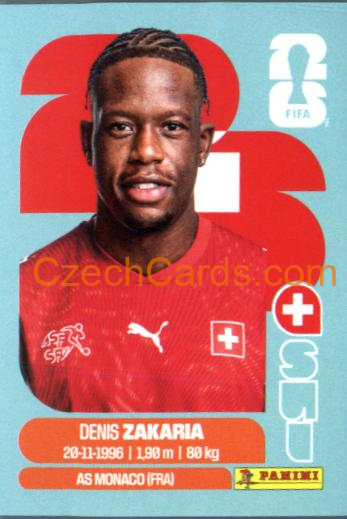 Denis Zakaria 2026 Panini World Cup Sticker #SUI10