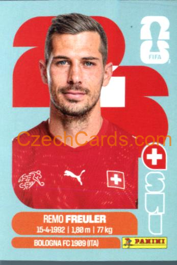 Remo Freuler 2026 Panini World Cup Sticker #SUI11