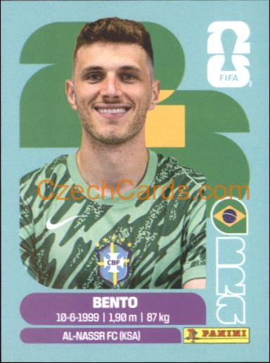 Bento 2026 Panini World Cup Sticker #BRA3