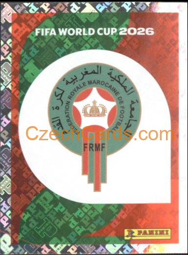 Emblem Morocco 2026 Panini World Cup Sticker #MAR1