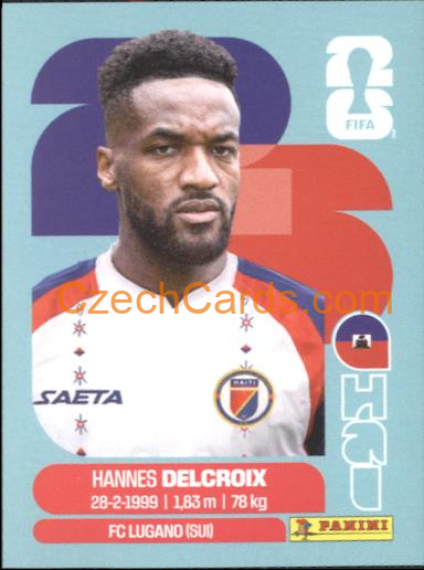 Hannes Delcroix 2026 Panini World Cup Sticker #HAI9
